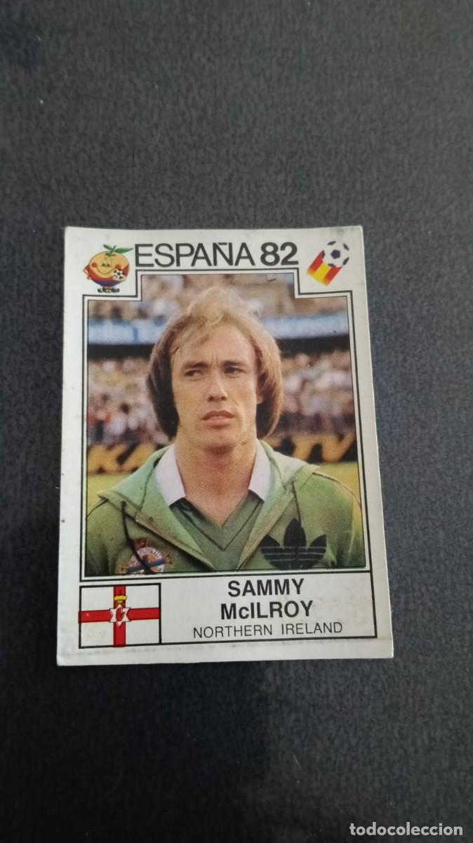 Cromos de f&uacute;tbol: Panini Mundial Espa&ntilde;a 82 Mcilroy Irlanda del Norte 339 Despegado