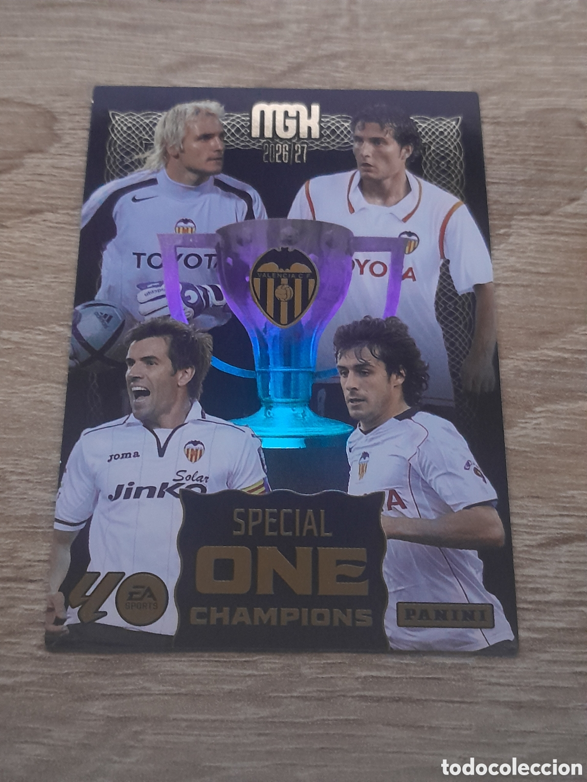 Cromos de f&uacute;tbol: special one champions valencia megacracks 2026 2027 mgk 2026-27 edicion unica