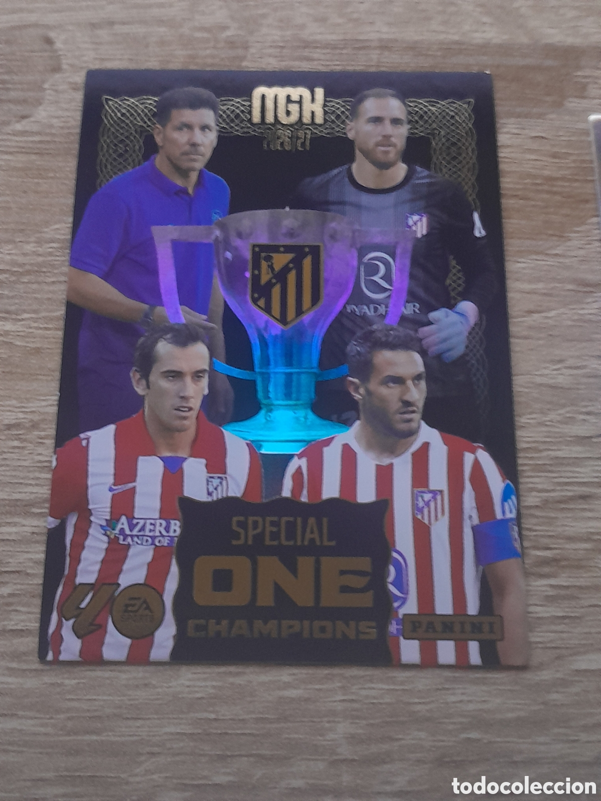 Cromos de f&uacute;tbol: special one champions AT. de madrid megacracks 2026 2027 mgk 2026-27 edicion unica