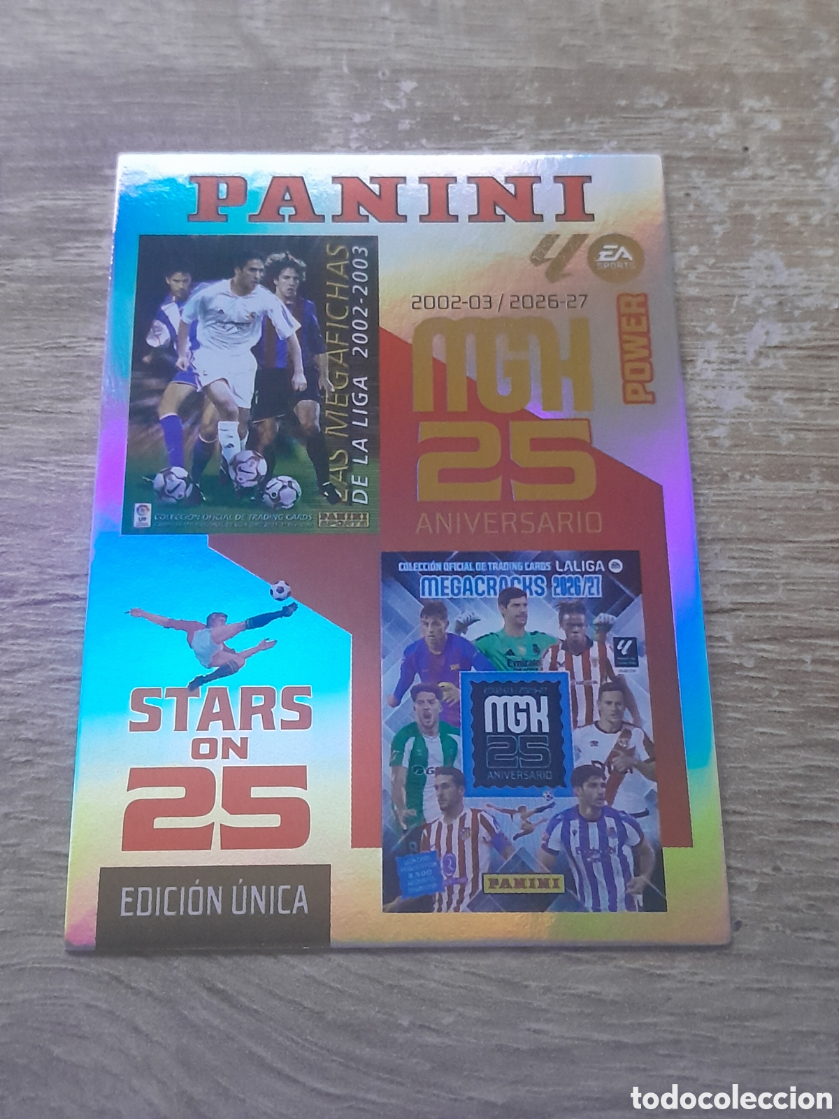 Cromos de f&uacute;tbol: 2026 2027 26 27 MEGACRACKS STARS ON 25 ANIVERSARIO POWER 424P 424 P NUEVA edicion unica