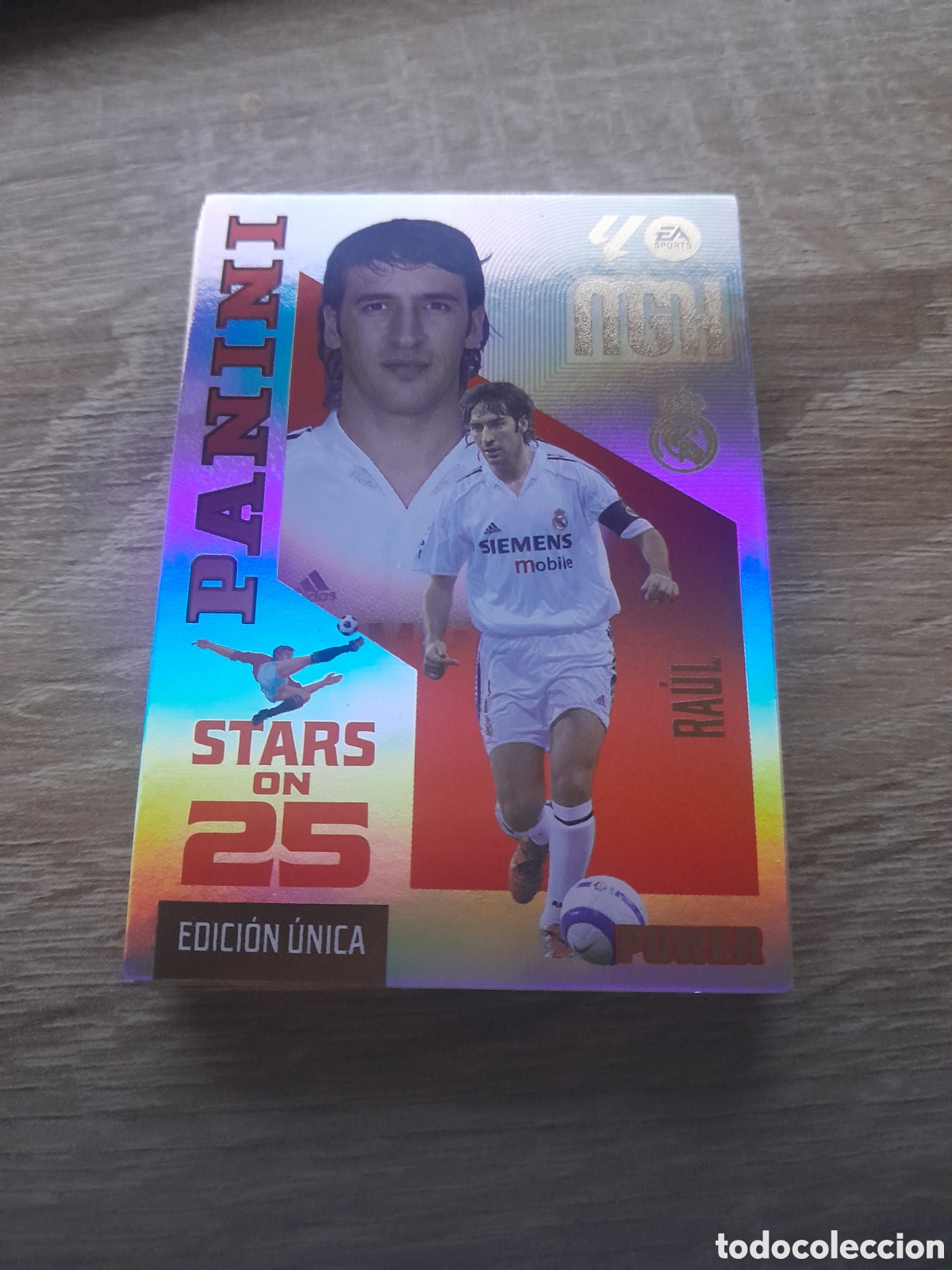 Cromos de f&uacute;tbol: 2026 2027 26 27 MEGACRACKS STARS ON 25 ANIVERSARIO POWER raul 426P 426 P NUEVA edicion unica
