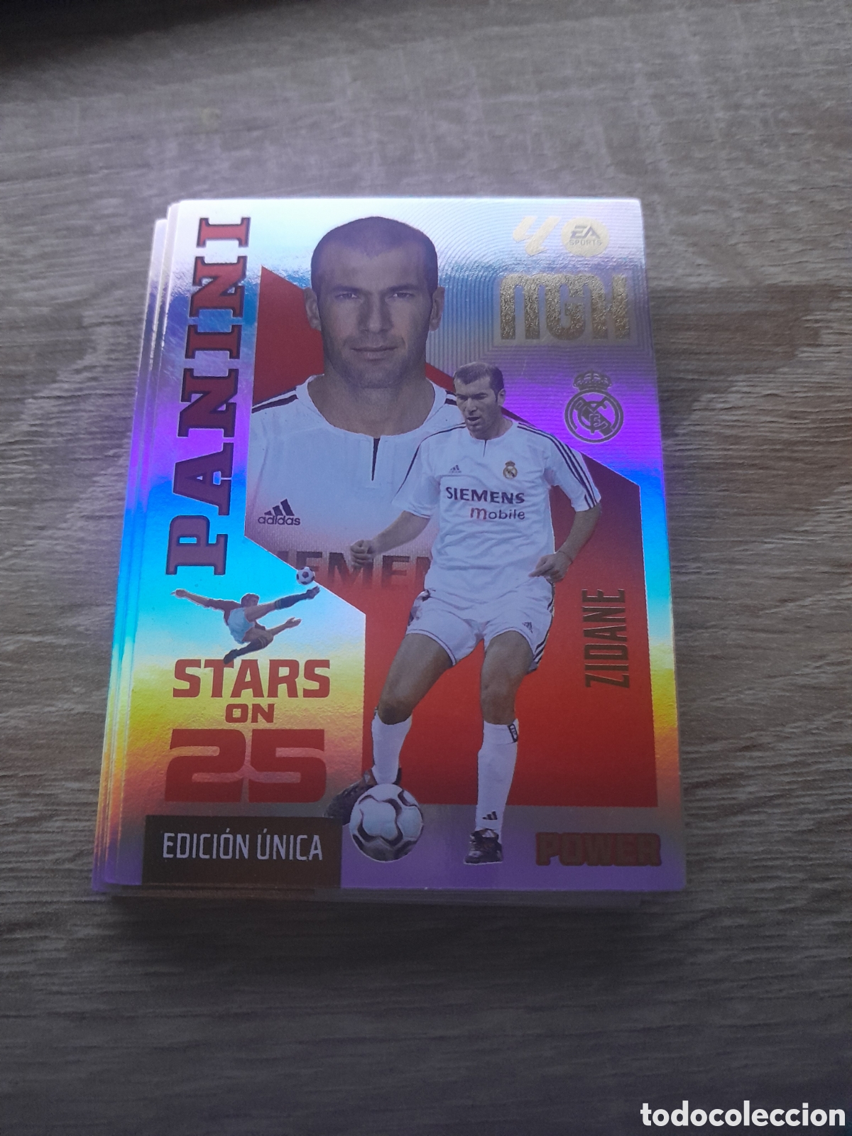 Cromos de f&uacute;tbol: 2026 2027 26 27 MEGACRACKS STARS ON 25 ANIVERSARIO POWER zidane 430P 430 P NUEVA edicion unica