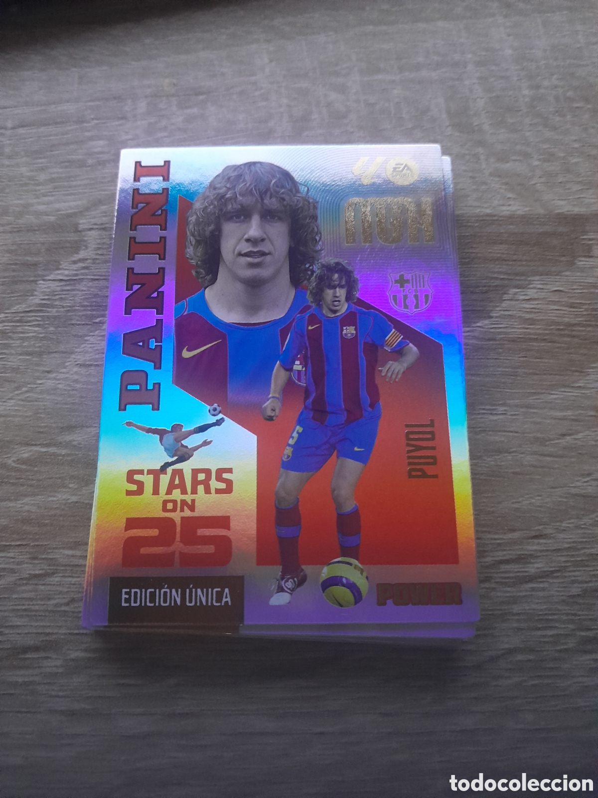 Cromos de f&uacute;tbol: 2026 2027 26 27 MEGACRACKS STARS ON 25 ANIVERSARIO POWER puyol 429P 429 P NUEVA edicion unica