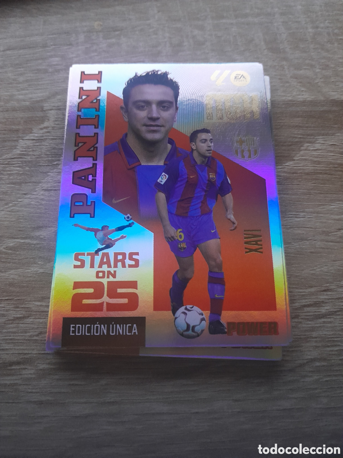 Cromos de f&uacute;tbol: 2026 2027 26 27 MEGACRACKS STARS ON 25 ANIVERSARIO POWER xavi 427P 427 P NUEVA edicion unica