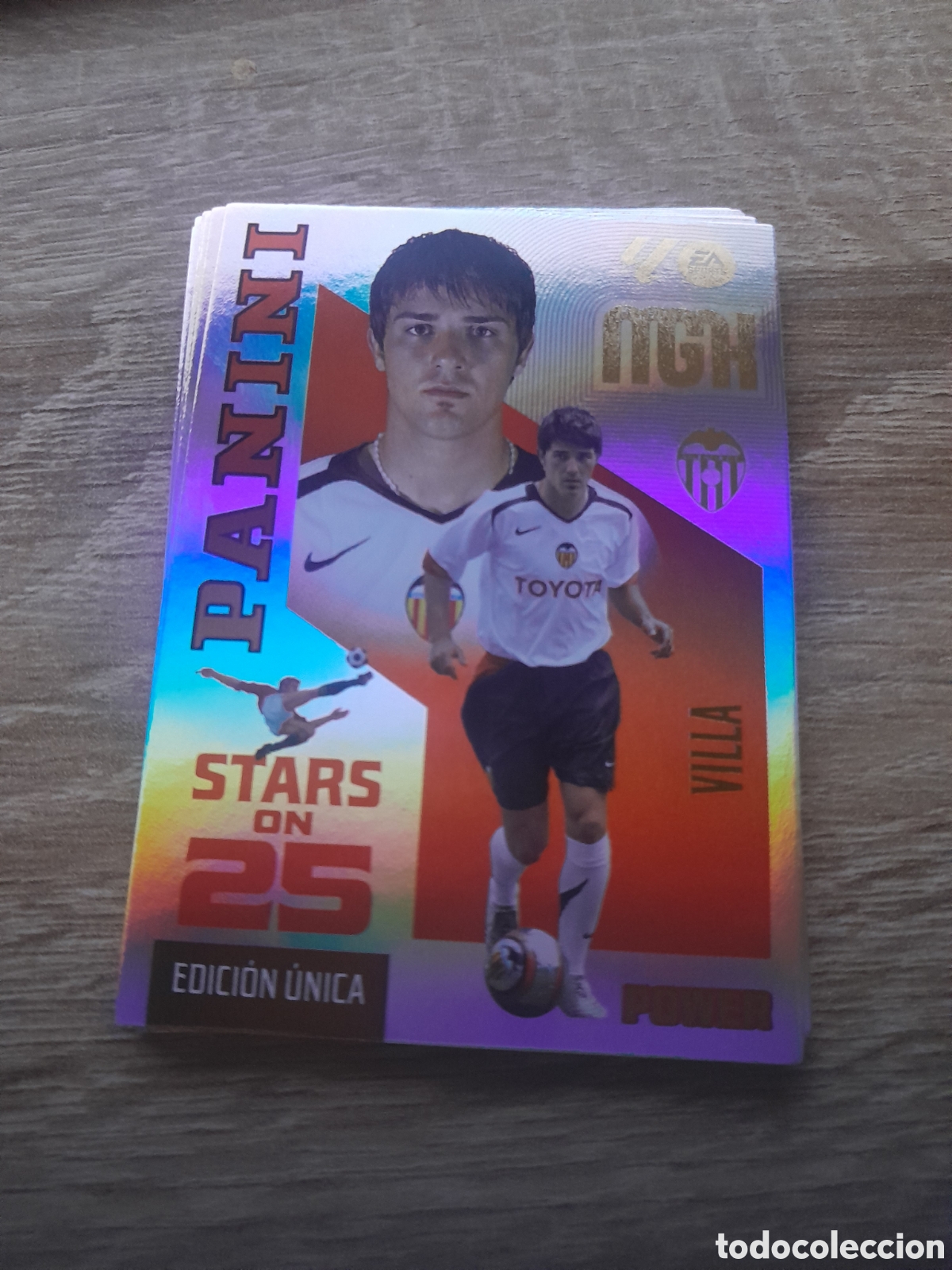 Cromos de f&uacute;tbol: 2026 2027 26 27 MEGACRACKS STARS ON 25 ANIVERSARIO POWER villa 435P 435 P NUEVA edicion unica