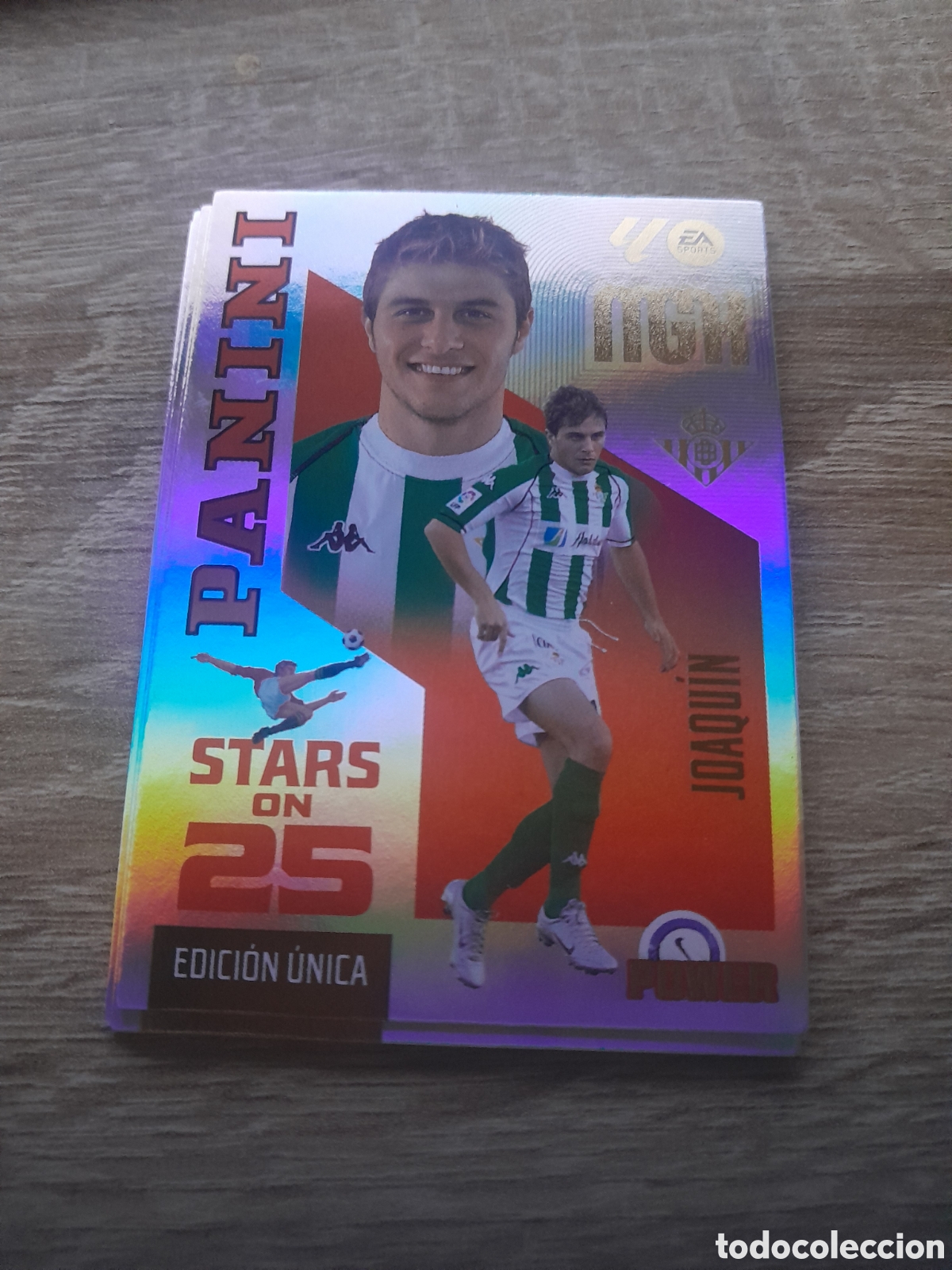 Cromos de f&uacute;tbol: 2026 2027 26 27 MEGACRACKS STARS ON 25 ANIVERSARIO POWER joaquin P 431 431P NUEVA edicion unica