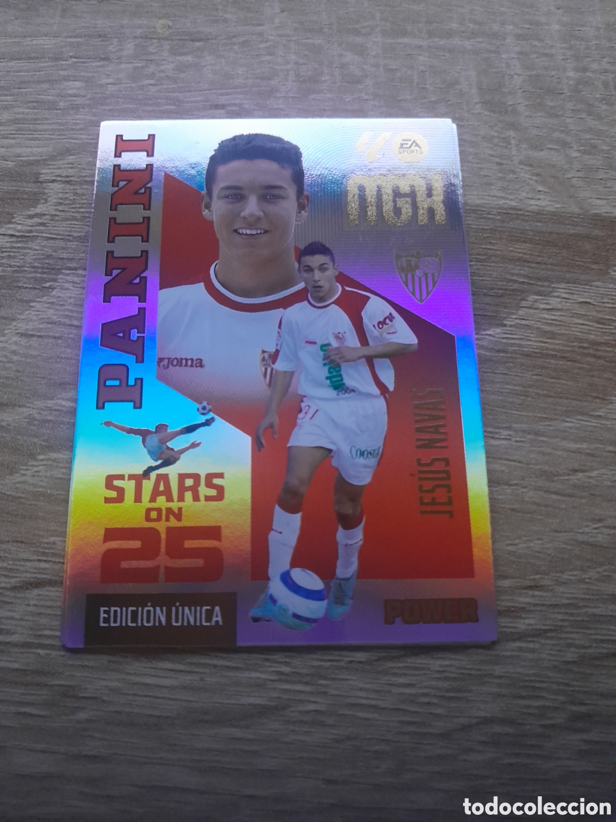 Cromos de f&uacute;tbol: 2026 2027 26 27 MEGACRACKS STARS ON 25 ANIVERSARIO POWER jesus navas 437p 437 p NUEVA edicion unica
