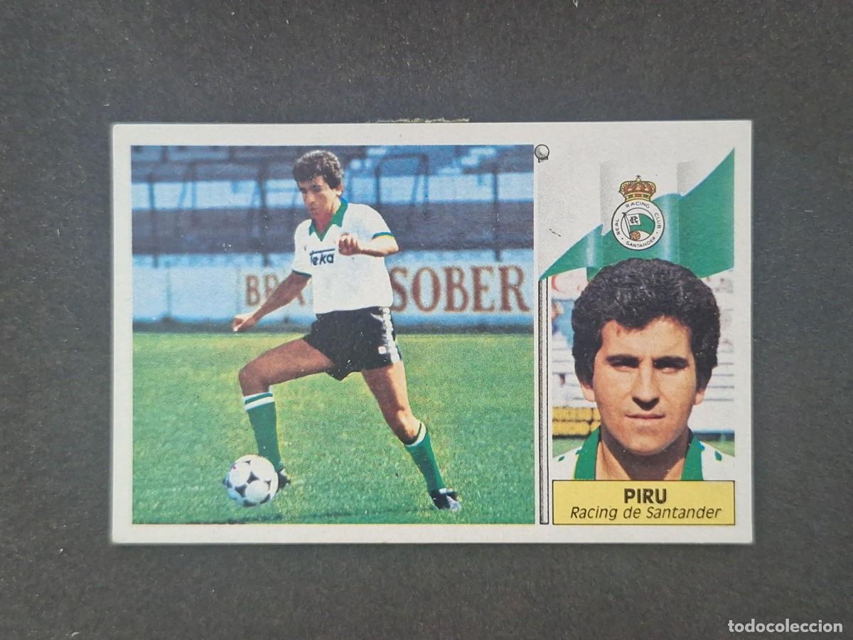 Figurine di Calcio: L5 PIRU RACING DE SANTANDER LIGA ESTE 1986 1987 86 87 DESPEGADO RECUPERADO