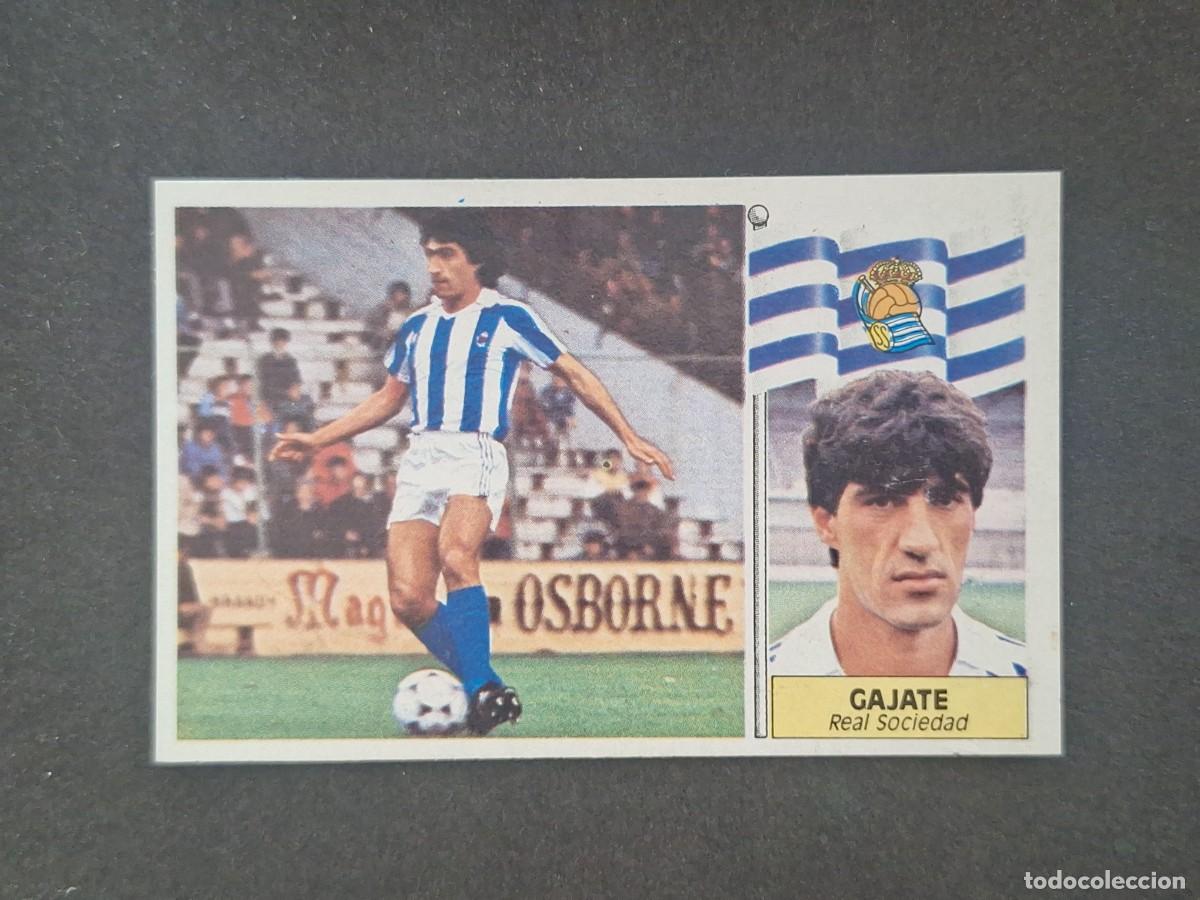 Figurine di Calcio: L5 GAJATE REAL SOCIEDAD LIGA ESTE 1986 1987 86 87 DESPEGADO RECUPERADO