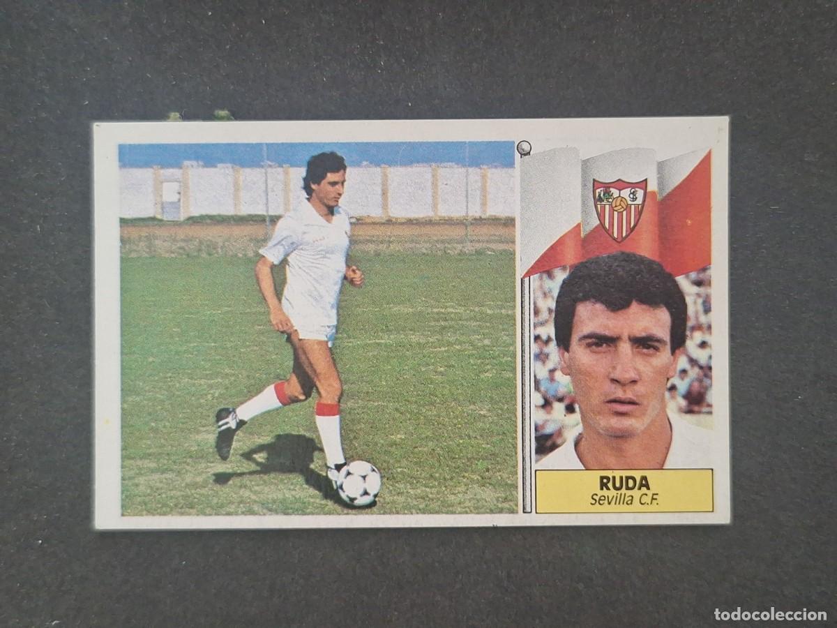 Figurine di Calcio: L5 RUDA SEVILLA C. F. LIGA ESTE 1986 1987 86 87 DESPEGADO RECUPERADO