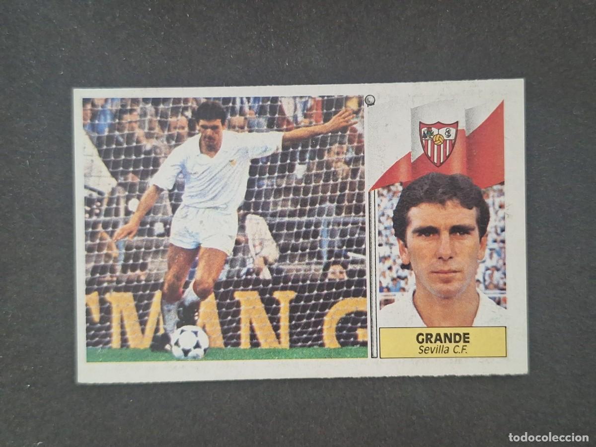 Cromos de f&uacute;tbol: L5 GRANDE SEVILLA C. F. LIGA ESTE 1986 1987 86 87 DESPEGADO RECUPERADO