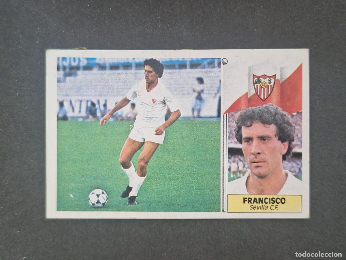 Cromos de f&uacute;tbol: L5 FRANCISCO SEVILLA C. F. LIGA ESTE 1986 1987 86 87 DESPEGADO RECUPERADO