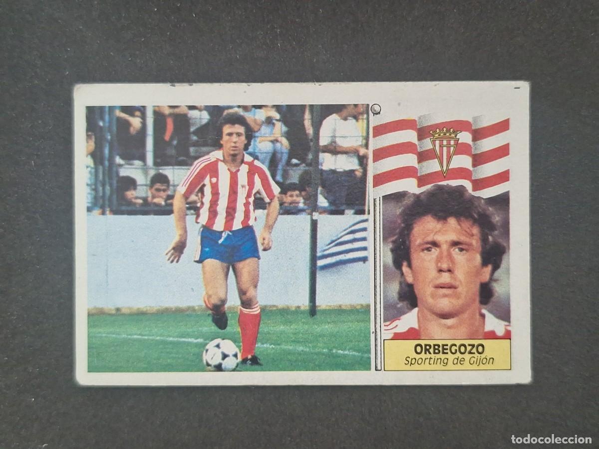 Cromos de f&uacute;tbol: L5 ORBEGOZO SPORTING DE GIJON LIGA ESTE 1986 1987 86 87 DESPEGADO RECUPERADO