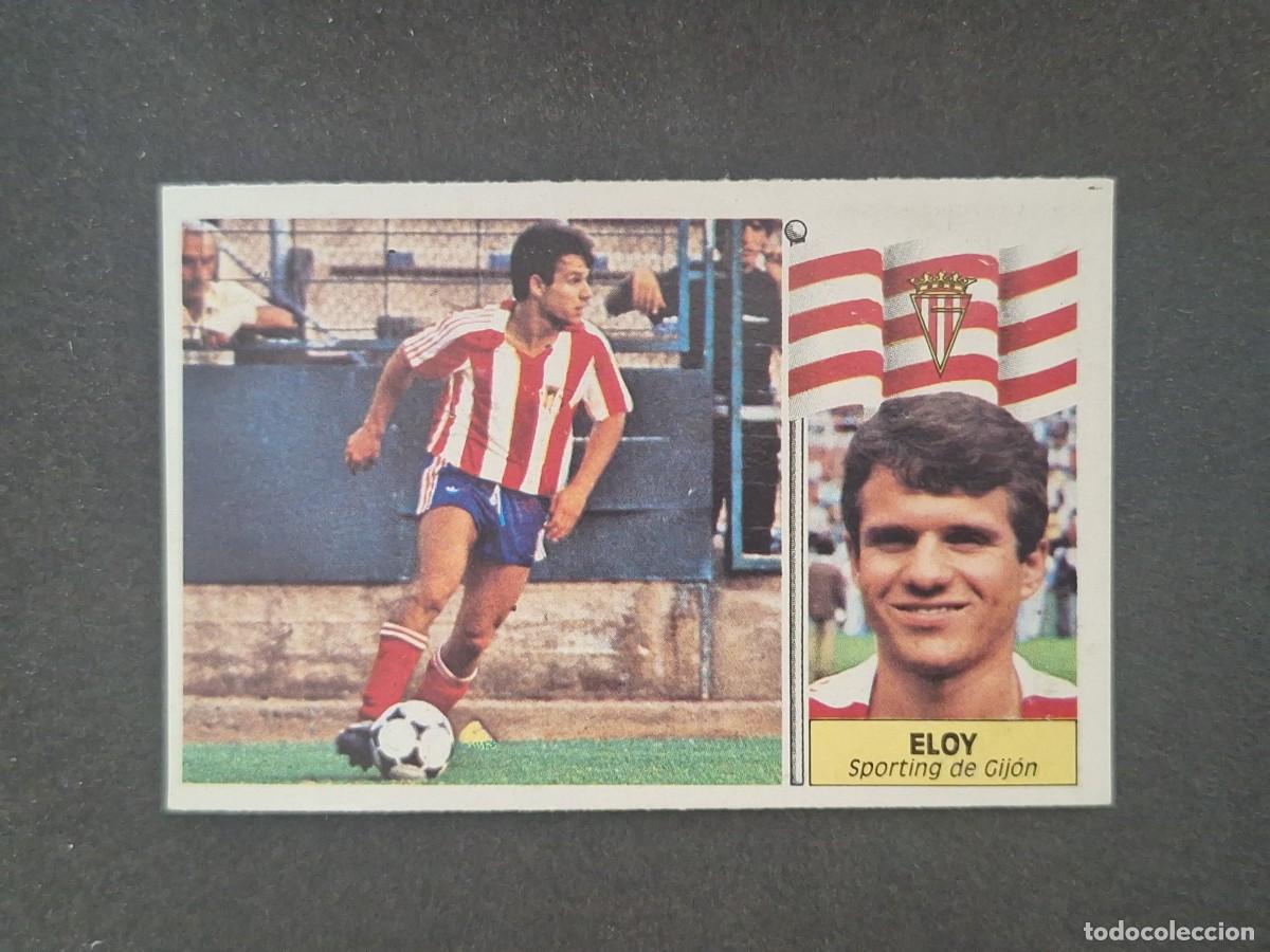 Cromos de f&uacute;tbol: L5 ELOY SPORTING DE GIJON LIGA ESTE 1986 1987 86 87 DESPEGADO RECUPERADO