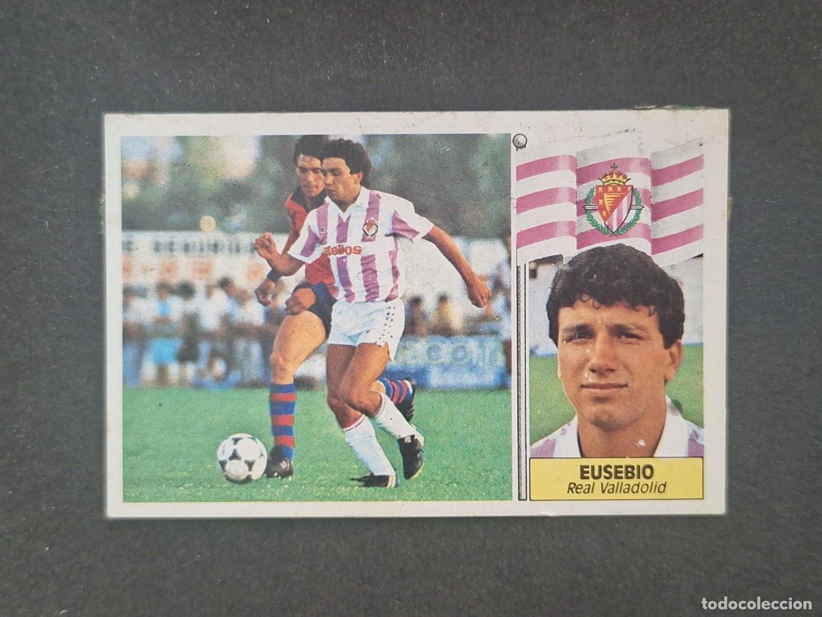 Cromos de f&uacute;tbol: L5 EUSEBIO REAL VALLADOLID LIGA ESTE 1986 1987 86 87 DESPEGADO RECUPERADO