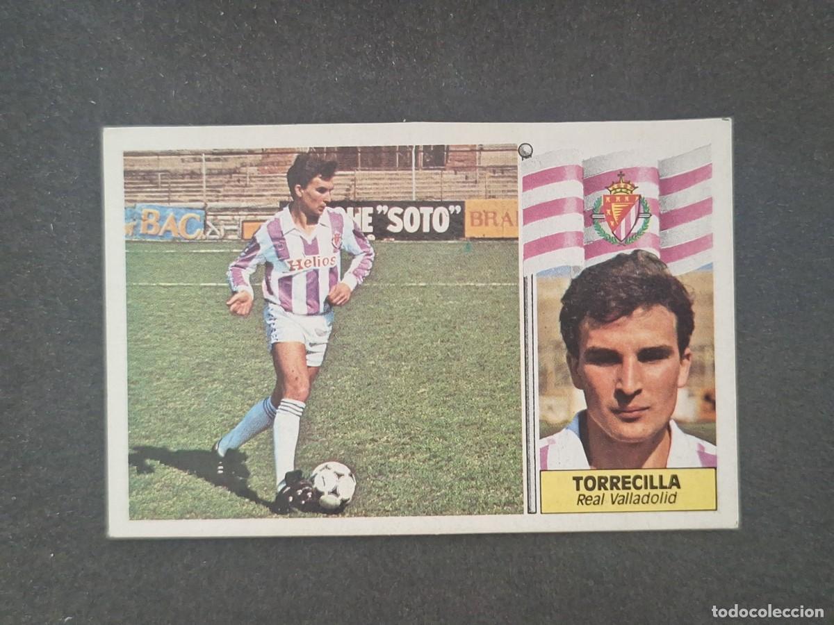 Cromos de f&uacute;tbol: L5 TORRECILLA REAL VALLADOLID LIGA ESTE 1986 1987 86 87 DESPEGADO RECUPERADO