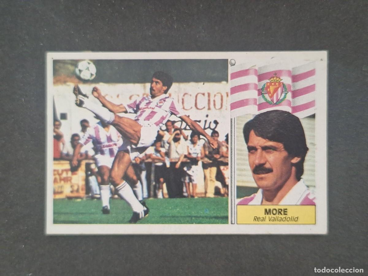 Cromos de f&uacute;tbol: L5 MORE REAL VALLADOLID LIGA ESTE 1986 1987 86 87 DESPEGADO RECUPERADO