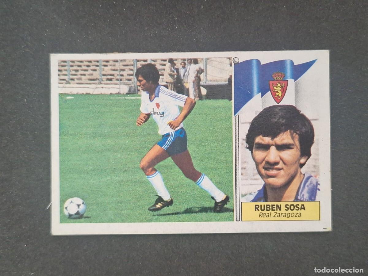Cromos de f&uacute;tbol: L5 RUBEN SOSA REAL ZARAGOZA LIGA ESTE 1986 1987 86 87 DESPEGADO RECUPERADO