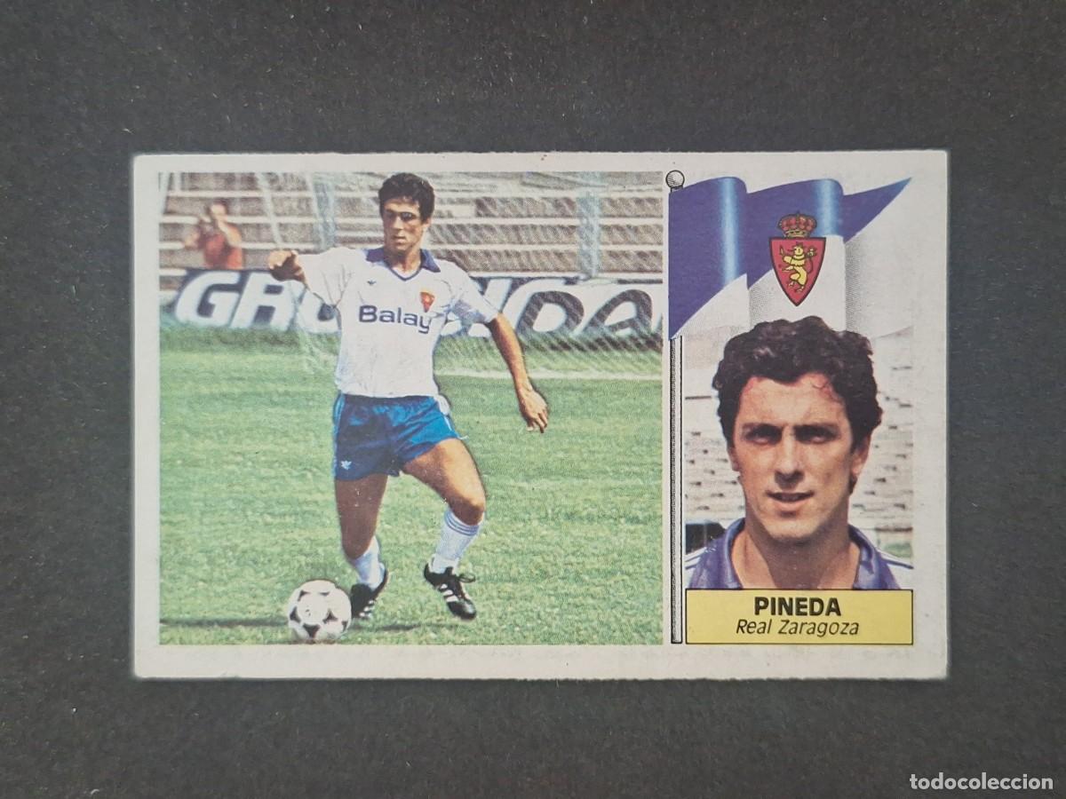 Cromos de f&uacute;tbol: L5 PINEDA REAL ZARAGOZA LIGA ESTE 1986 1987 86 87 DESPEGADO RECUPERADO