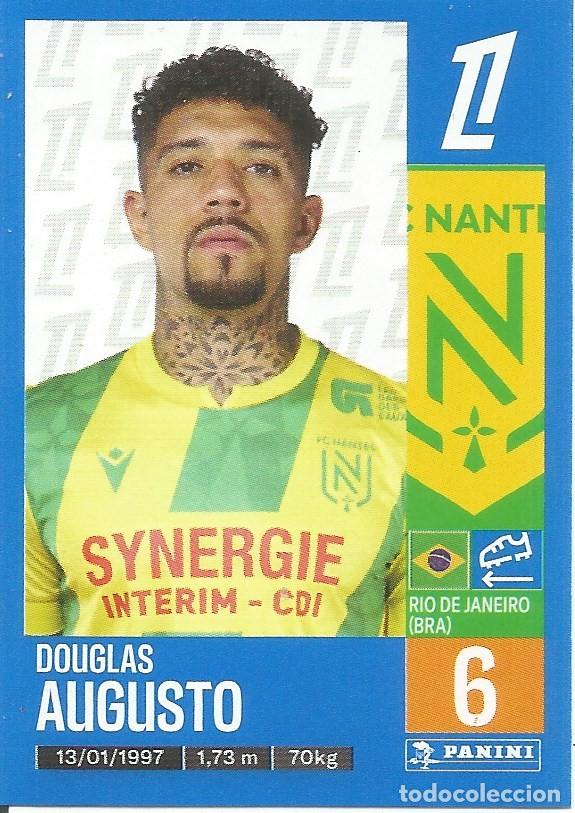 Football Stickers: Cromo n.&ordm; 303 - Douglas Augusto - FC Nantes - Foot 2024 2025 - Ligue 1 McDonald's (Panini) - UNFP