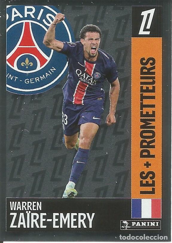 Cromos de f&uacute;tbol: Cromo n.&ordm; 318 - Warren Za&iuml;re-Emery - PSG - Foot 2024 2025 - Ligue 1 McDonald's (Panini) - UNFP