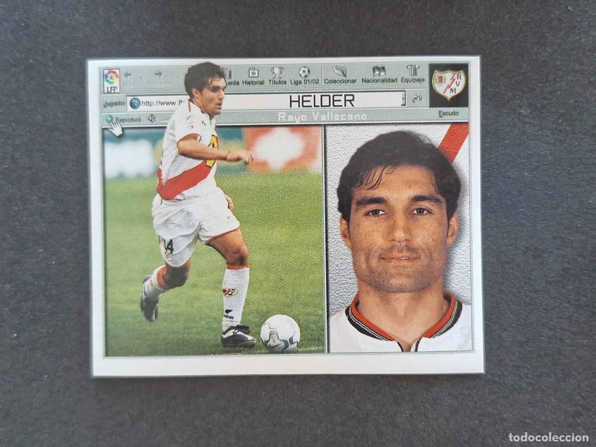 Cromos de f&uacute;tbol: L5 HELDER RAYO VALLECANO LIGA ESTE 2001 2002 01 02 NUNCA PEGADO SIN PEGAR