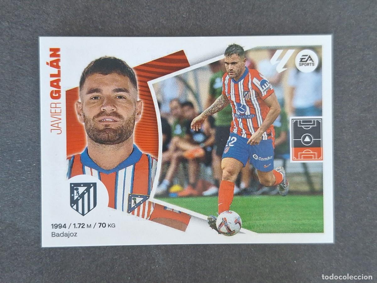 Cromos de Futebol: L4 GALAN ATLETICO DE MADRID COLOCA LIGA ESTE 2024 2025 24 25 NUNCA PEGADO SIN PEGAR