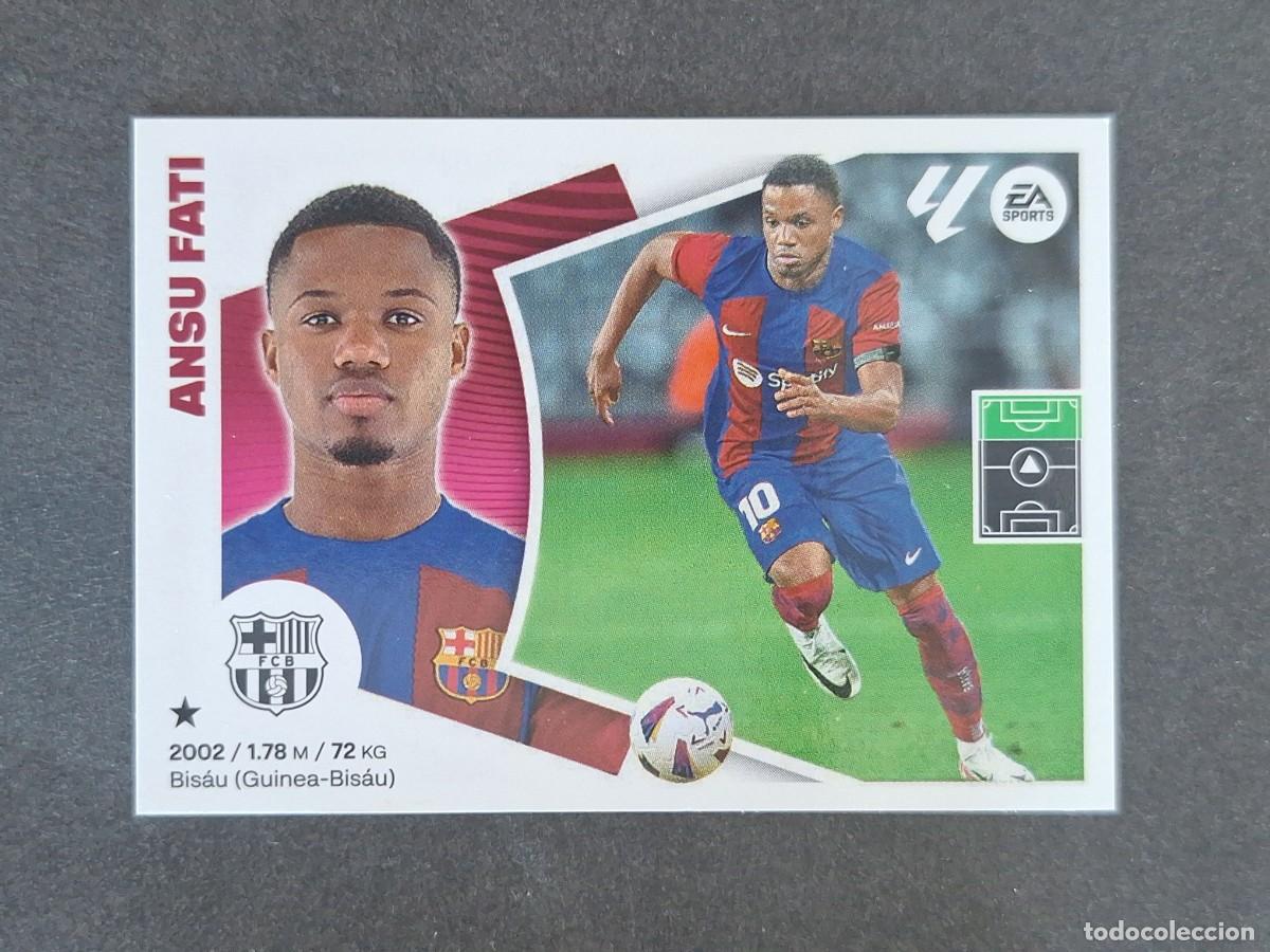 Figurine di Calcio: L4 ANSU FATI F. C. BARCELONA COLOCA LIGA ESTE 2024 2025 24 25 NUNCA PEGADO SIN PEGAR