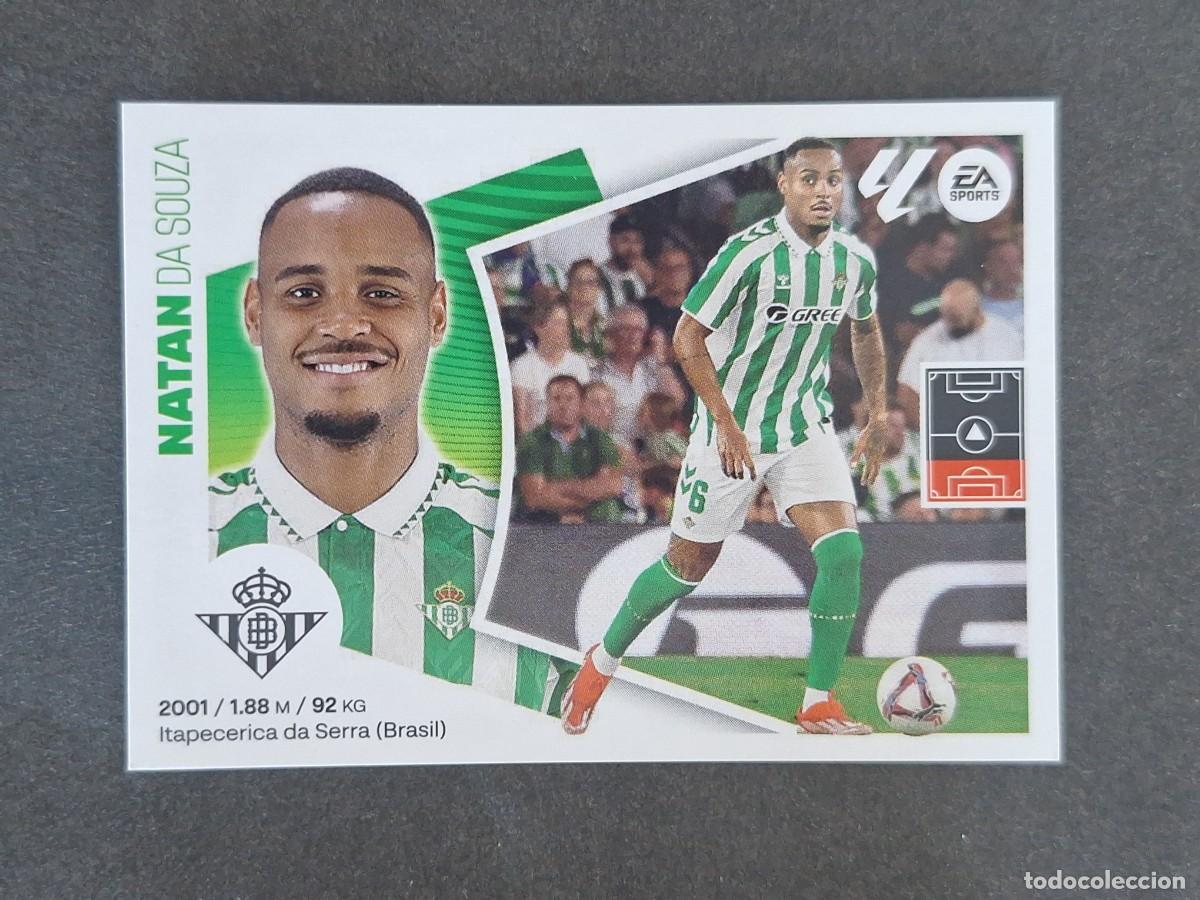 Figurine di Calcio: L4 NATAN REAL BETIS BALOMPIE COLOCA LIGA ESTE 2024 2025 24 25 NUNCA PEGADO SIN PEGAR