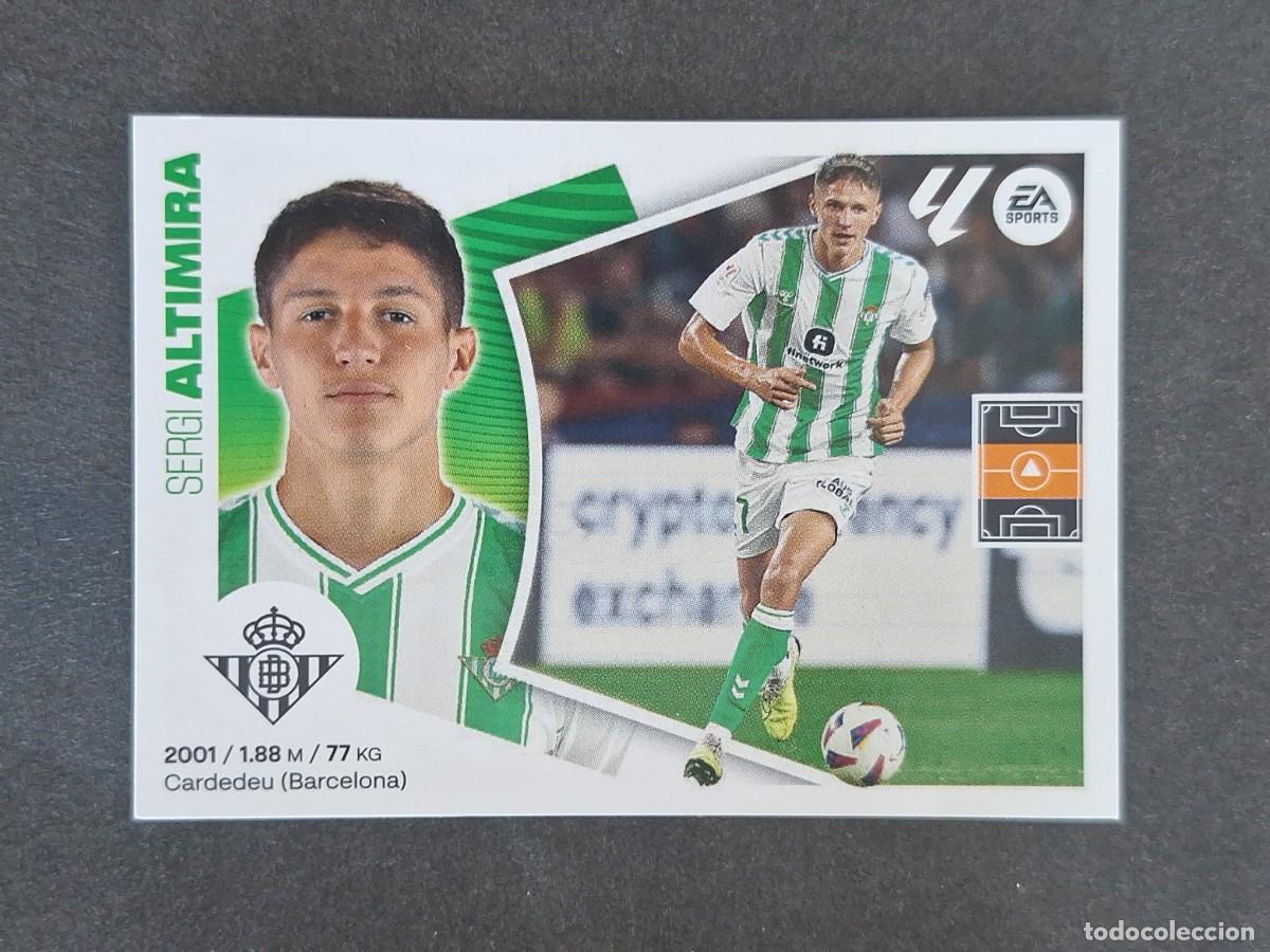 Figurine di Calcio: L4 ALTIMIRA REAL BETIS BALOMPIE COLOCA LIGA ESTE 2024 2025 24 25 NUNCA PEGADO SIN PEGAR