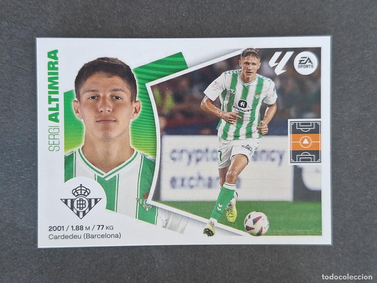 Figurine di Calcio: L4 ALTIMIRA REAL BETIS BALOMPIE COLOCA LIGA ESTE 2024 2025 24 25 NUNCA PEGADO SIN PEGAR