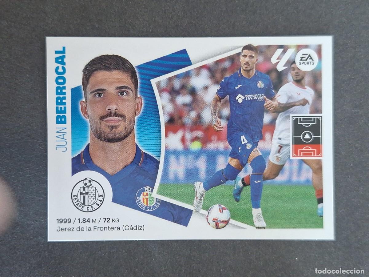 Fu&szlig;ball-Sticker: L4 BERROCAL GETAFE C. F. COLOCA LIGA ESTE 2024 2025 24 25 NUNCA PEGADO SIN PEGAR