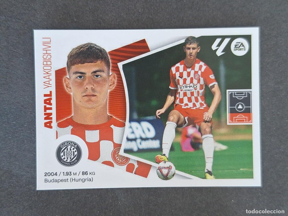 Fu&szlig;ball-Sticker: L4 ANTAL GIRONA F. C. COLOCA LIGA ESTE 2024 2025 24 25 NUNCA PEGADO SIN PEGAR
