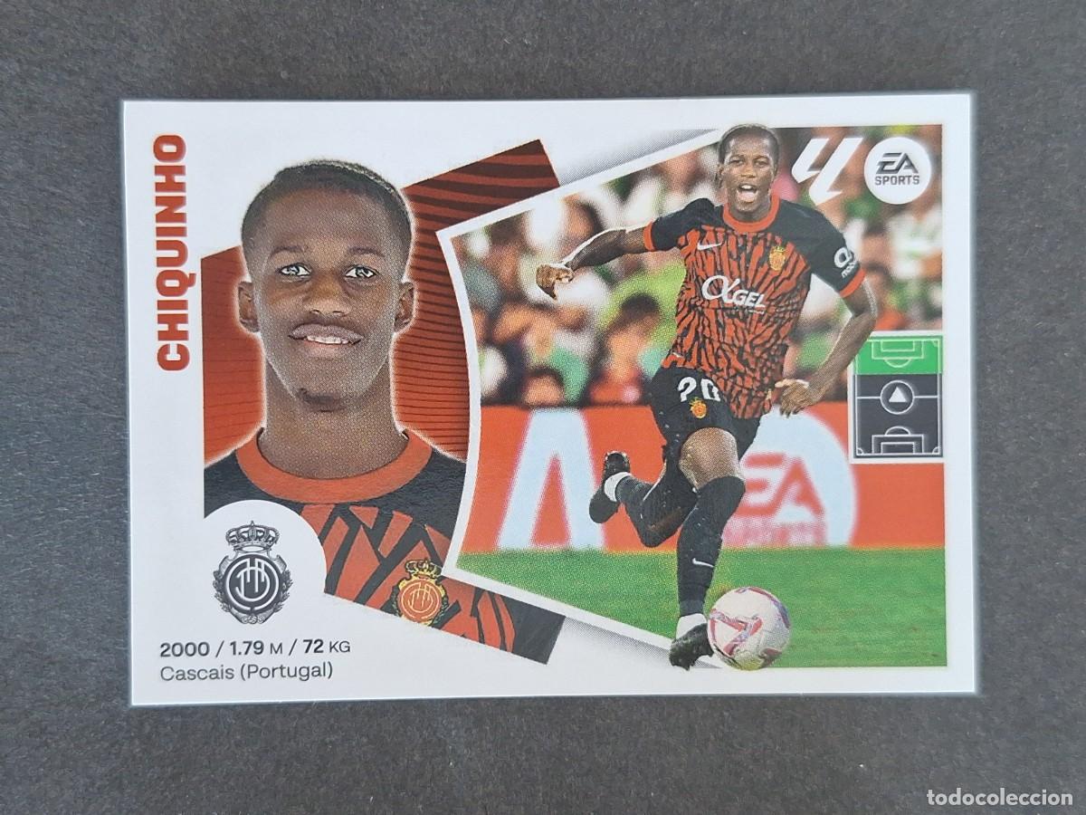 Cromos de f&uacute;tbol: L4 CHIQUINHO R. C. D. MALLORCA COLOCA LIGA ESTE 2024 2025 24 25 NUNCA PEGADO SIN PEGAR