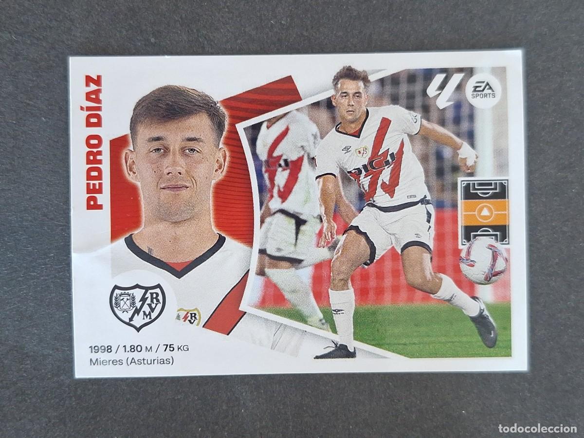 Cromos de f&uacute;tbol: L4 PEDRO DIAZ RAYO VALLECANO COLOCA LIGA ESTE 2024 2025 24 25 NUNCA PEGADO SIN PEGAR