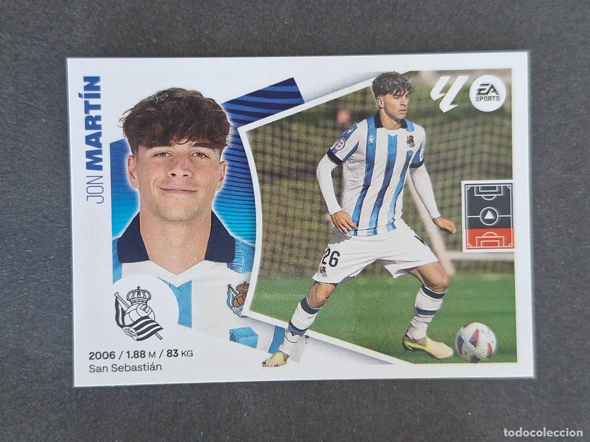 Cromos de f&uacute;tbol: L4 MARTIN REAL SOCIEDAD COLOCA LIGA ESTE 2024 2025 24 25 NUNCA PEGADO SIN PEGAR