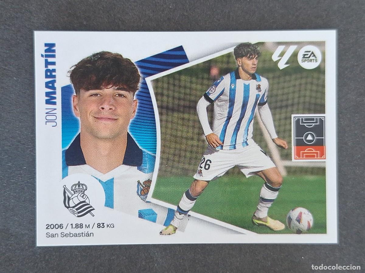 Cromos de f&uacute;tbol: L4 MARTIN REAL SOCIEDAD COLOCA LIGA ESTE 2024 2025 24 25 NUNCA PEGADO SIN PEGAR