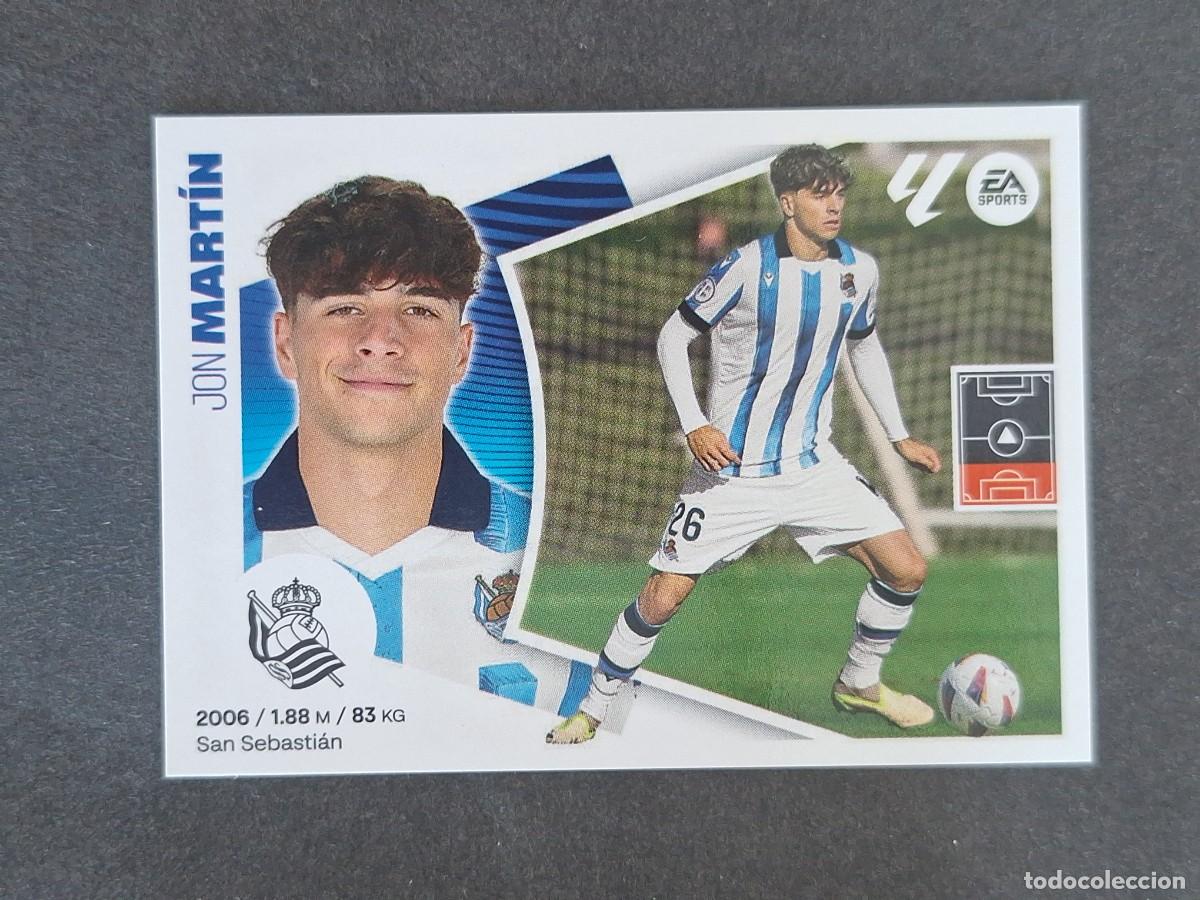 Cromos de f&uacute;tbol: L4 MARTIN REAL SOCIEDAD COLOCA LIGA ESTE 2024 2025 24 25 NUNCA PEGADO SIN PEGAR