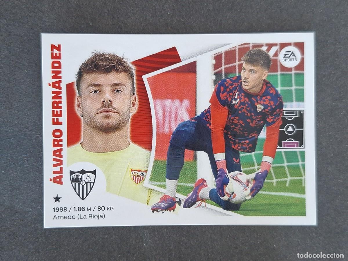 Cromos de f&uacute;tbol: L4 ALVARO FERNANDEZ SEVILLA F. C. COLOCA LIGA ESTE 2024 2025 24 25 NUNCA PEGADO SIN PEGAR