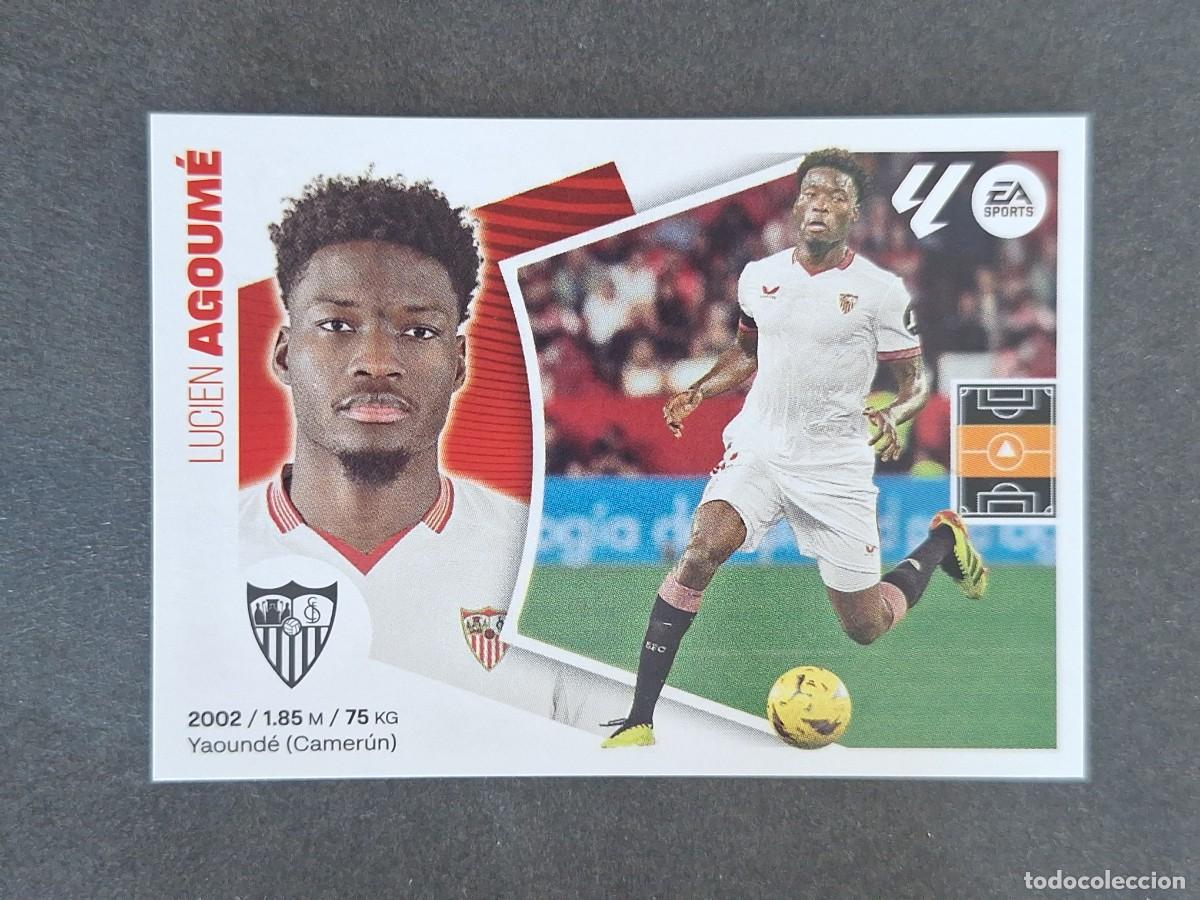 Cromos de f&uacute;tbol: L4 AGOUME SEVILLA F. C. COLOCA LIGA ESTE 2024 2025 24 25 NUNCA PEGADO SIN PEGAR