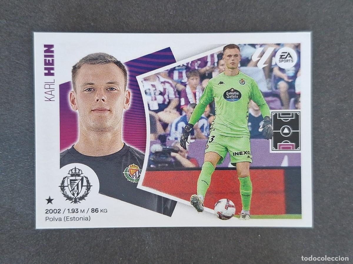 Cromos de f&uacute;tbol: L4 HEIN REAL VALLADOLID COLOCA LIGA ESTE 2024 2025 24 25 NUNCA PEGADO SIN PEGAR
