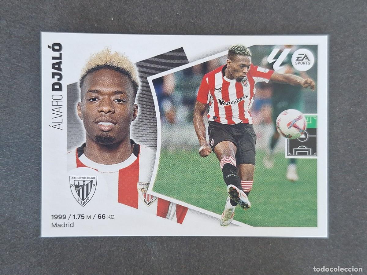 Cromos de f&uacute;tbol: L4 DJALO ATHLETIC CLUB DE BILBAO FICHAJE 3 LIGA ESTE 2024 2025 24 25 NUNCA PEGADO SIN PEGAR