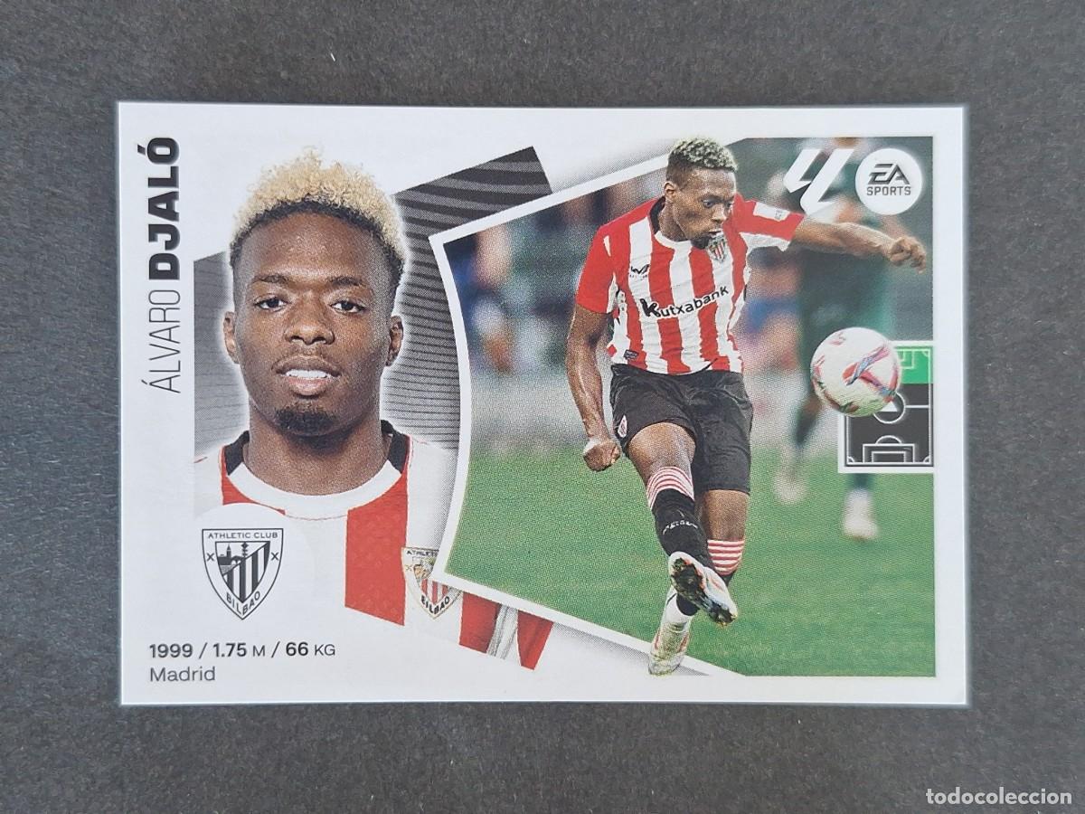 Cromos de f&uacute;tbol: L4 DJALO ATHLETIC CLUB DE BILBAO FICHAJE 3 LIGA ESTE 2024 2025 24 25 NUNCA PEGADO SIN PEGAR