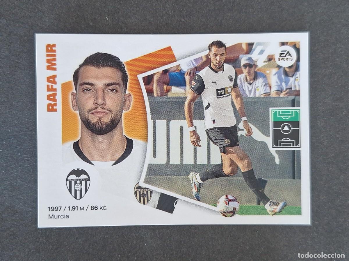 Cromos de f&uacute;tbol: L4 RAFA MIR VALENCIA C. F. FICHAJE 4 LIGA ESTE 2024 2025 24 25 NUNCA PEGADO SIN PEGAR