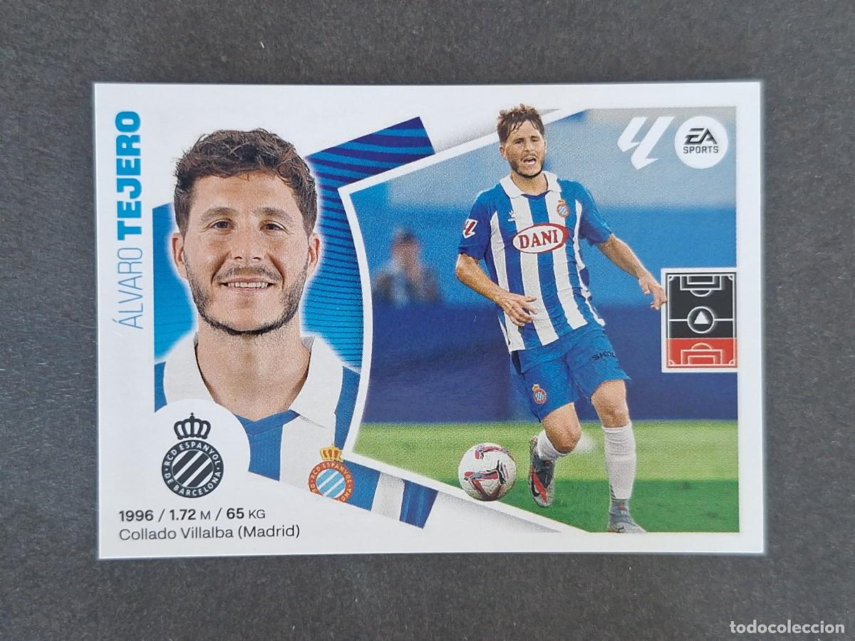 Cromos de f&uacute;tbol: L4 TEJERO R. C. D. ESPA&Ntilde;OL FICHAJE 7 LIGA ESTE 2024 2025 24 25 NUNCA PEGADO SIN PEGAR