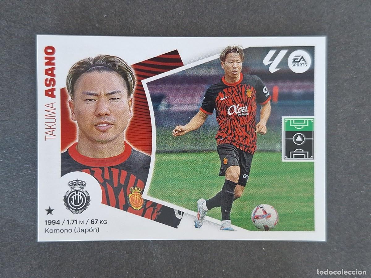 Cromos de f&uacute;tbol: L4 ASANO R. C. D. MALLORCA FICHAJE 14 LIGA ESTE 2024 2025 24 25 NUNCA PEGADO SIN PEGAR