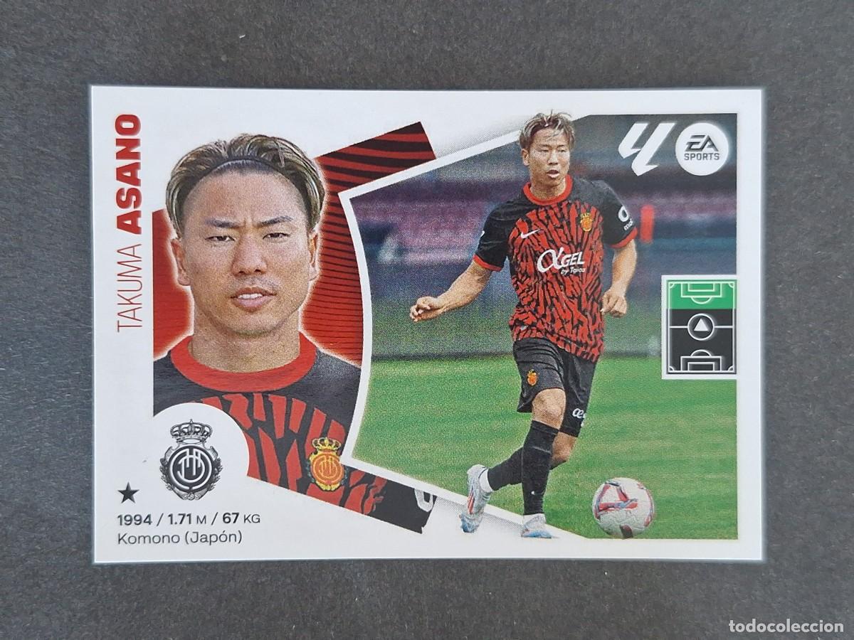 Cromos de f&uacute;tbol: L4 ASANO R. C. D. MALLORCA FICHAJE 14 LIGA ESTE 2024 2025 24 25 NUNCA PEGADO SIN PEGAR