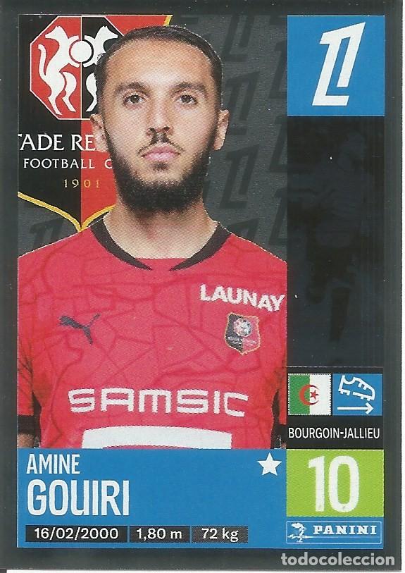 Figurine di Calcio: Cromo n.&ordm; 424 - Amine Gouiri - Stade Rennes - Foot 2024 2025 - Ligue 1 McDonald's (Panini) - UNFP