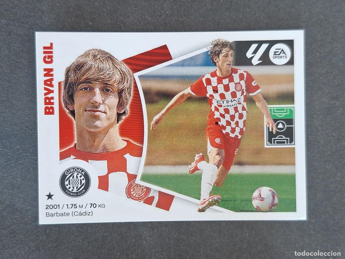 Figurine di Calcio: L4 BRYAN GIL GIRONA C. F. FICHAJE 19 LIGA ESTE 2024 2025 24 25 NUNCA PEGADO SIN PEGAR
