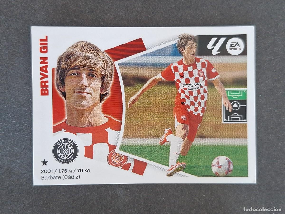 Figurine di Calcio: L4 BRYAN GIL GIRONA C. F. FICHAJE 19 LIGA ESTE 2024 2025 24 25 NUNCA PEGADO SIN PEGAR